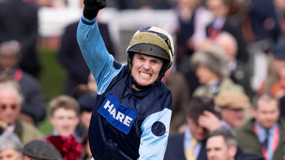 Jockey Tom Cannon 